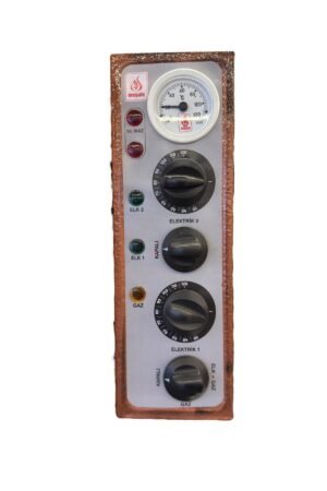 4-5-6 Demlikli Antik Bakır Analog Full Otomatik Çay Kazanı Kutusu