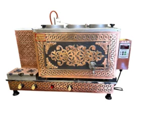 demsu-plus-3-demlikli-antik-bakir-eleg-a56c0- Demsu Plus 3 Demlikli Antik Bakır Elegance Turbo Elektrik + Gazlı Tam Akıllı Full Otomatik Çay Kazanı