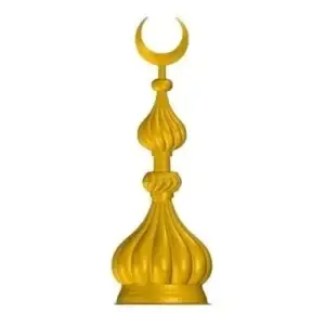 mesale-fiberglass-gold-kubbe-alemi-120-cm