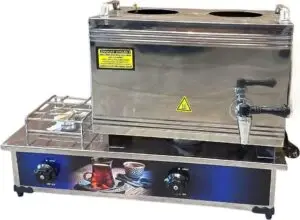 p Mizan 25 Cm'lik - 19 Litre Pleytli Kahveci Kazanı